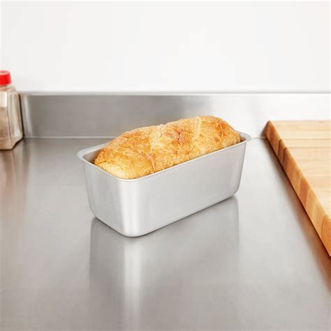 Vollrath 5435 Wear-Ever 5 lb. Seamless Anodized Aluminum Bread Loaf Pan ...