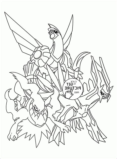 Legendary Printable Legendary Pokemon Coloring Pages