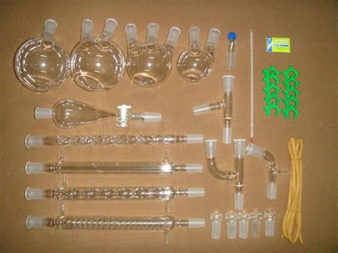 Mxbaoheng Advanced Organic Chemistry Lab Glassware Kit 24 40 Lab ...