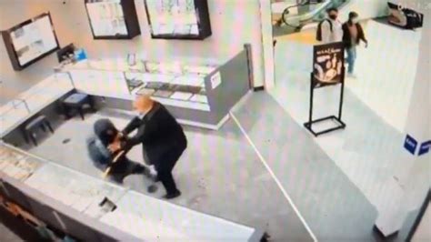 Legally armed jewelry store owner thwarts smash-and-grab robbery ...