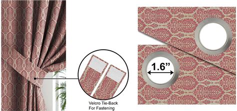 MANCHESTER DUSKY ROSE BLACKOUT CURTAINS