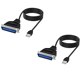 ANGEL E-COMMERCE® USB to Parallel IEEE 1284 Printer Cable Adapter ...