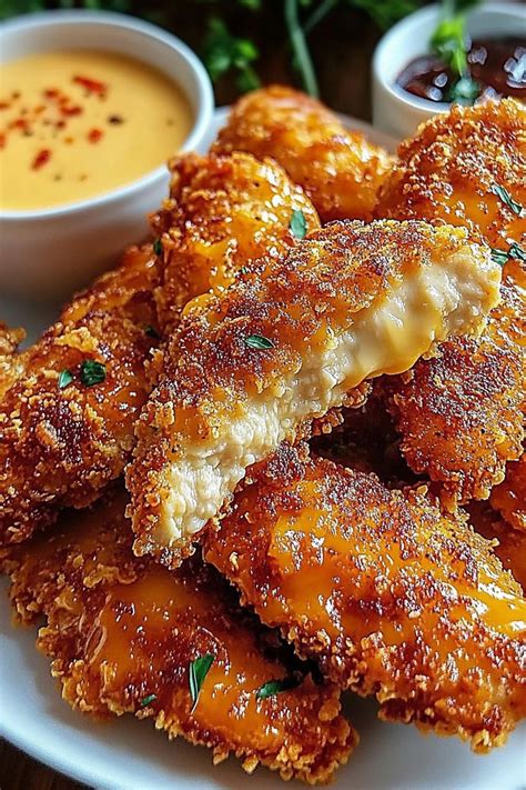 Easy Crack Chicken Tenders Recipe – Crispy & Cheesy