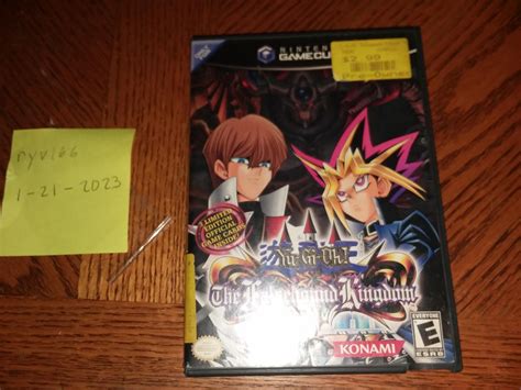 Yu-Gi-Oh Falsebound Kingdom | Item and Box only | Gamecube