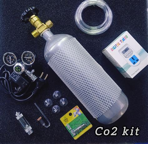 CO2 KIT - CO2 Cylinder Kit Dual Gauge with Solenoid – indianaquarium.com