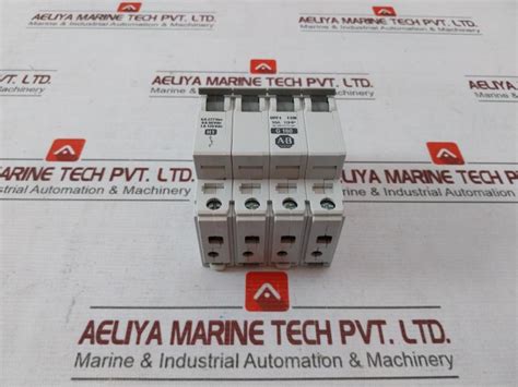 Allen-bradley 1492-acb Miniature Circuit Breaker Ser B 16A 10Hp Ac 480 ...