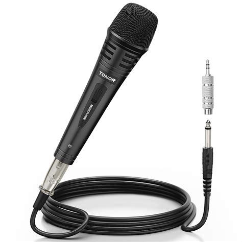 TONOR Dynamic Karaoke Microphone for Singing with 4.5m XLR Cable, Metal ...