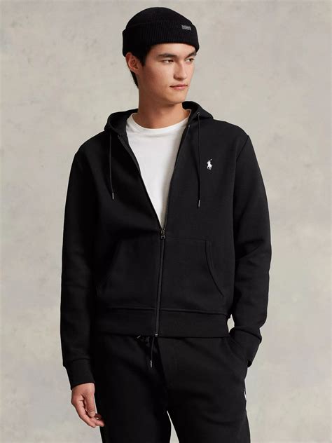 Polo Ralph Lauren Cotton Blend Hoodie, Polo Black