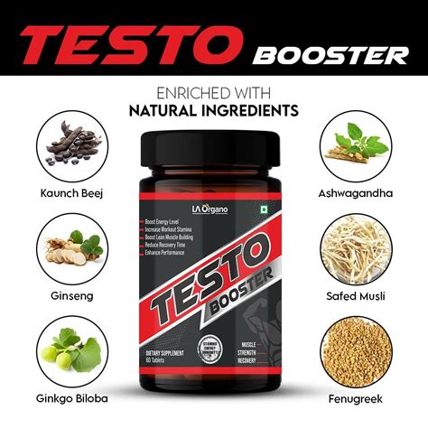 Testo Booster, Energy Level, Workout Stamina, Muscle Building, Dietary ...