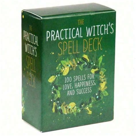 "The Practical Witch's Spell Deck" Oracle Cards, Tabletop Game Cards ...
