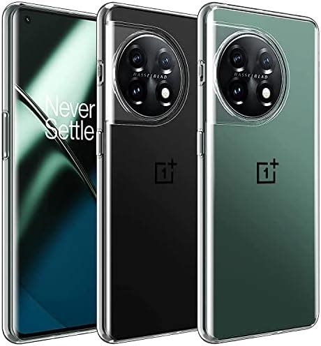 JGD PRODUCTS for OnePlus 11R 5G Premium Transparent Hybrid Soft Slim ...