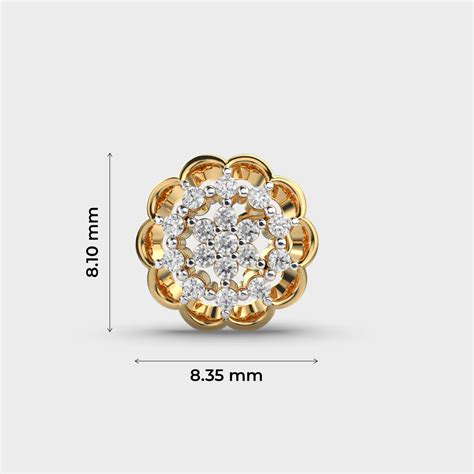 Buy Eloquent Dreamweaver Diamond Nosepin At Jewelbox