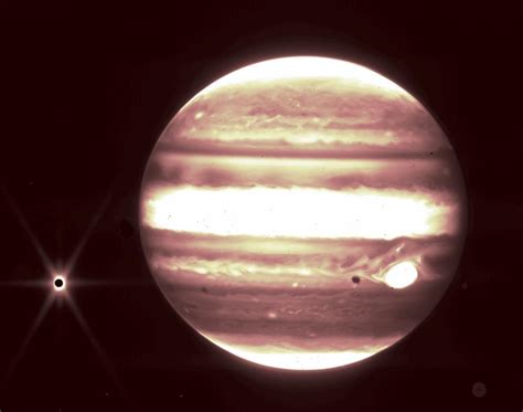 NASA's Webb telescope captures Jupiter's faint rings, Great Red Spot ...