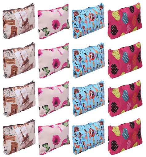 Kuber Industries Small Rexine 12 Pieces Multipurpose Travel Toiletry ...