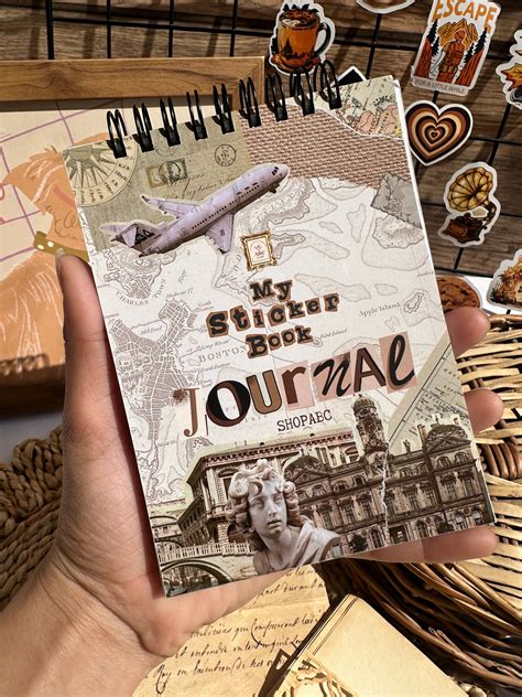 My sticker book - variant Brown | Shop ABC | Journaling Supplies ...