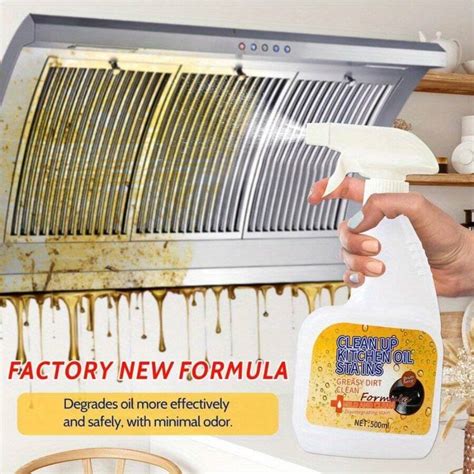 Kitchen Heavy Oil Cleaning Agent Antibacterial All Purpose Cleaning ...