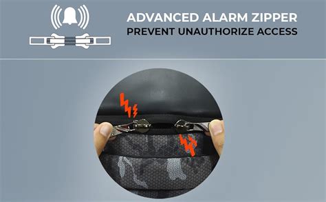Buy Arctic Fox Alarm Zipper System | Anti-Theft Backpack with USB ...