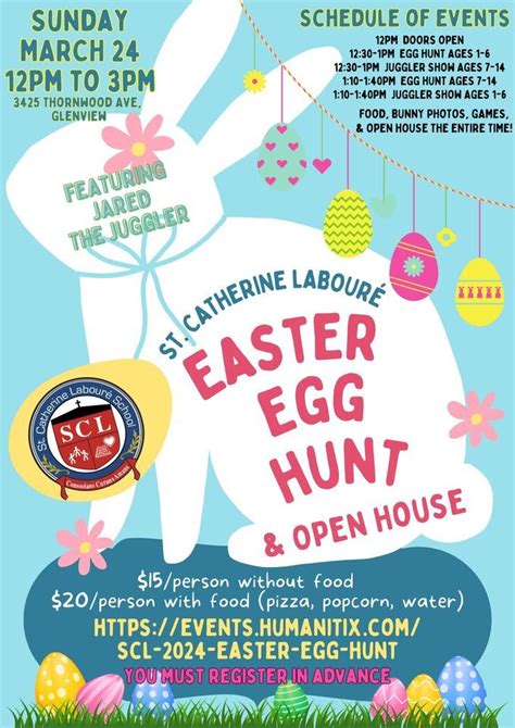SCL Annual Easter Egg Hunt, 3425 Thornwood Ave, Glenview, IL, United ...