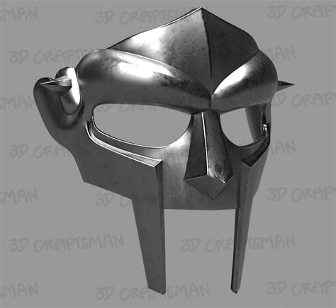 🦹 MF Doom Mask 3D Print ready・ STL File for ・Cults