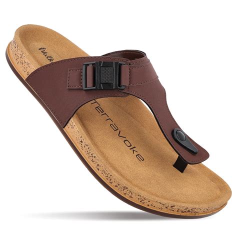 Men's Daily Wear Sandals - WGR53387 Brown – Walkaroo Footwear