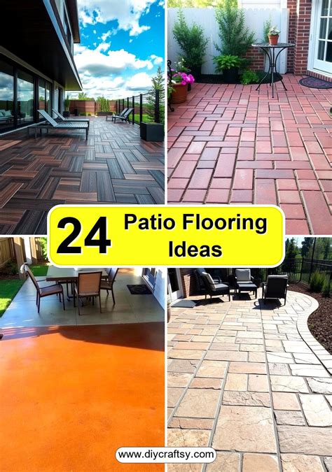 24 Durable Patio Flooring Options for Stylish Outdoor Spaces