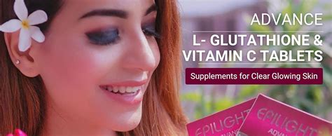 EPILIGHT Glutathione Supplements | Skin Whitening & Glow |Glutathione ...
