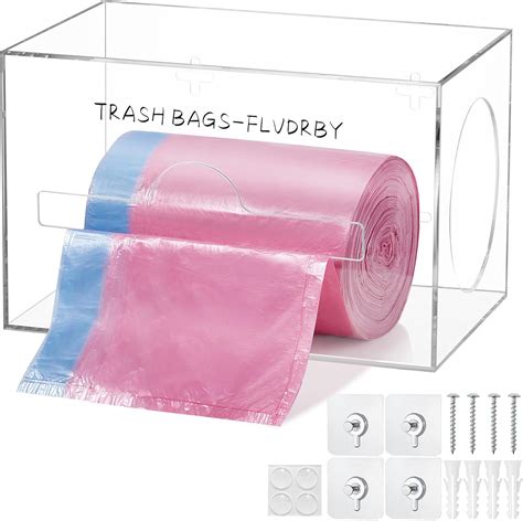 Amazon.com: Garbage Bag Holder Dispenser: Roll Holder for Trash Bags ...
