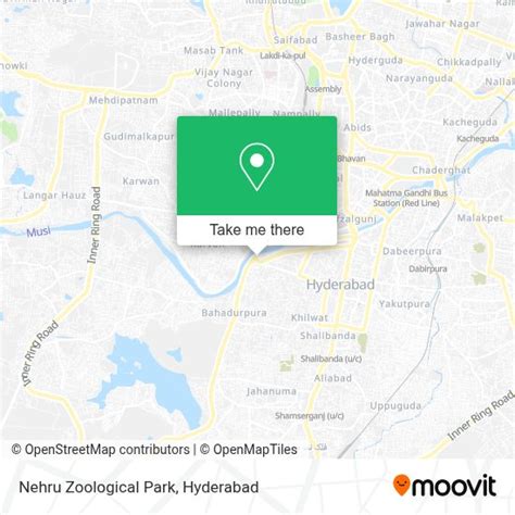How to Get to Nehru Zoological Park in Hyderabad by Bus, Train or Metro?