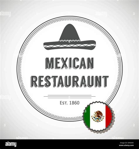 Mexican cafe kitchen Stock Vector Images - Alamy