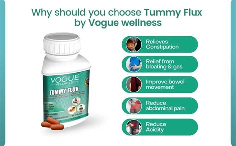 Tummy Flux Tablets | 60 Tablets – voguewellness.in