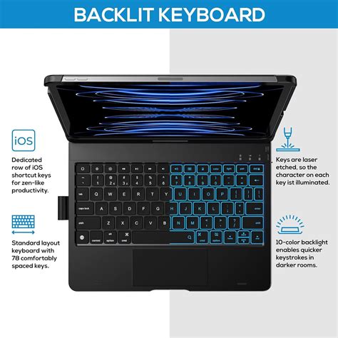 typecase Touch Keyboard Case for iPad Air 11-inch India | Ubuy