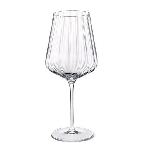 Georg Jensen Set of 6 Bernadotte White Wine Glasses (430ml) | Harrods US