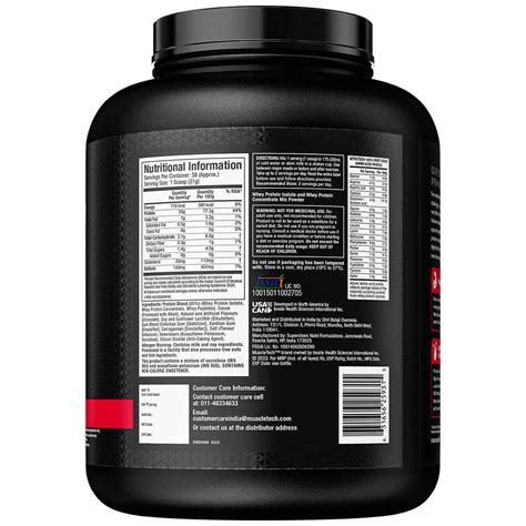 MuscleTech | Nitrotech | Whey Protein Powder | 4 Lbs/ 1.81 Kg ...