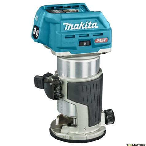 Makita RT001GZ10 Top and edge router 40V Max without batteries and ...