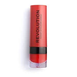 Buy Makeup Revolution Ruby 134 Matte Lipstick, Red, 3 ml Online at Low ...