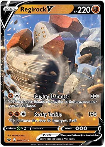 Buy Regirock V - 104/202 - Ultra Rare Online at Low Prices in India ...