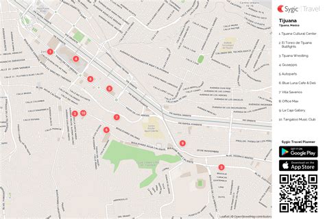 Tijuana Mexico Maps