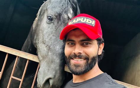 Ravindra Jadeja shows off horse riding skills ahead of IPL 2025 ...