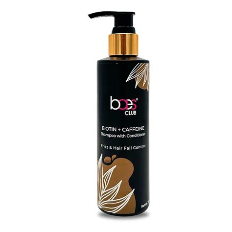 Buy Baes Club's Biotin + Caffeine Shampoo with Conditioner | 2-in-1 ...