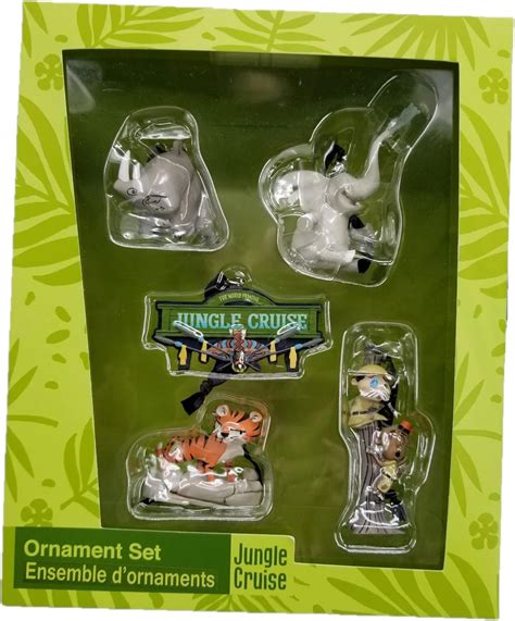 Buy ThemeParks Disney Parks Jungle Cruise Ornament Set in Box, Green ...
