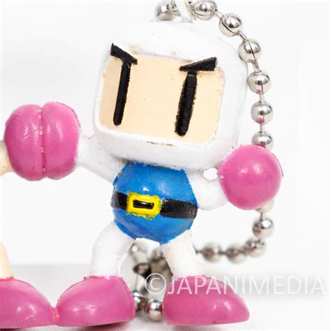 Bomberman & Black Bomberman Figure Ballchian Hudson FAMICOM NES ...