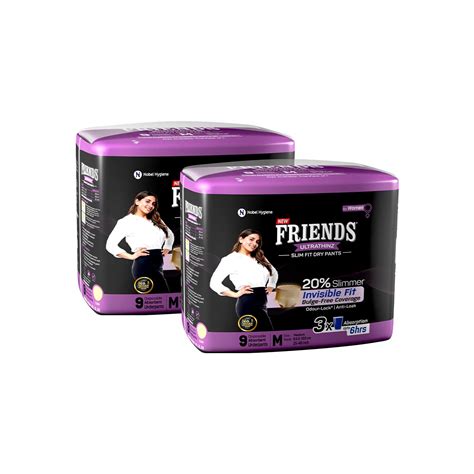 Friends UltraThins Slim Fit Adult Diapers (Dry Pants) for Women ...