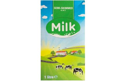 Buy 24 x Semi Skimmed Long Life UHT Milk - 1 Litre Cartoon (24 Litre ...