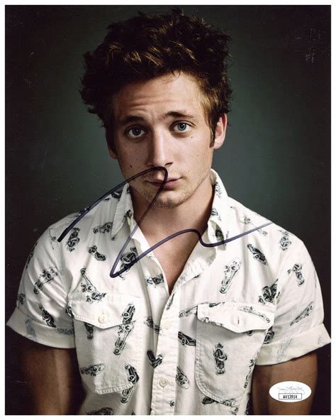 Jeremy Allen White Signed 8x10 Photo Shameless LIP Autographed JSA COA ...