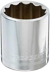 Crescent 1/2" Drive 12 Point Standard Metric Socket 27mm - CDS87N ...
