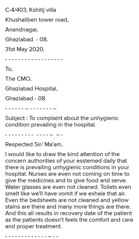 1.You are Rohit Marwah. Write a letter of complaint in 100-150 words ...