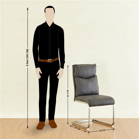 Buy Elena Grey Solid Faux Leather Dining Chairs - Set of 2 from Home ...