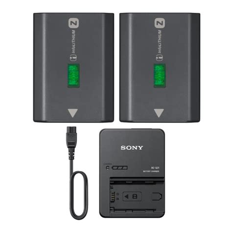 Buy Sony NP-FZ100 Charging Bundle for a7 and a9 Series Cameras ...