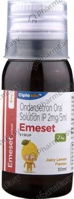 Emeset 2 MG/5ML Syrup (30): Uses, Side Effects, Price & Dosage | PharmEasy