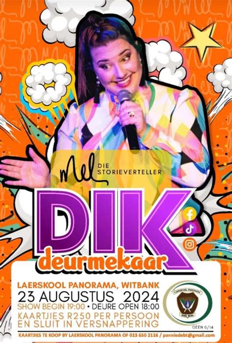 Pannies bied aan Mel die storieverteller , 1 Gordonroad, Riverview ...